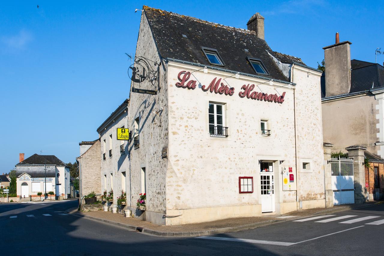 Logis Hotels Restaurant La Mere Hamard Semblançay Buitenkant foto
