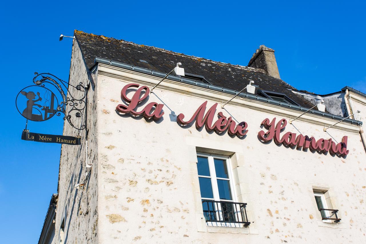 Logis Hotels Restaurant La Mere Hamard Semblançay Buitenkant foto