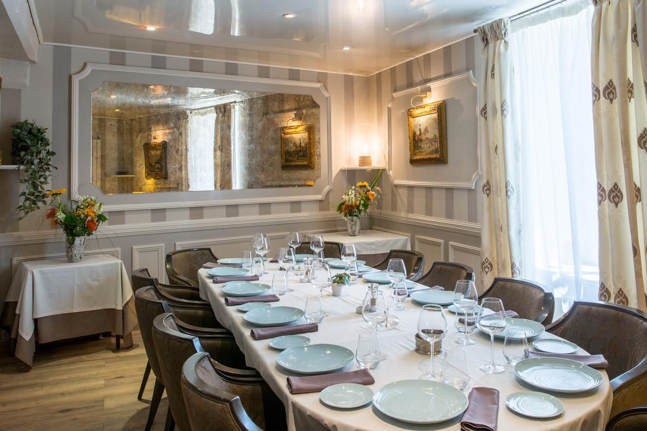 Logis Hotels Restaurant La Mere Hamard Semblançay Buitenkant foto